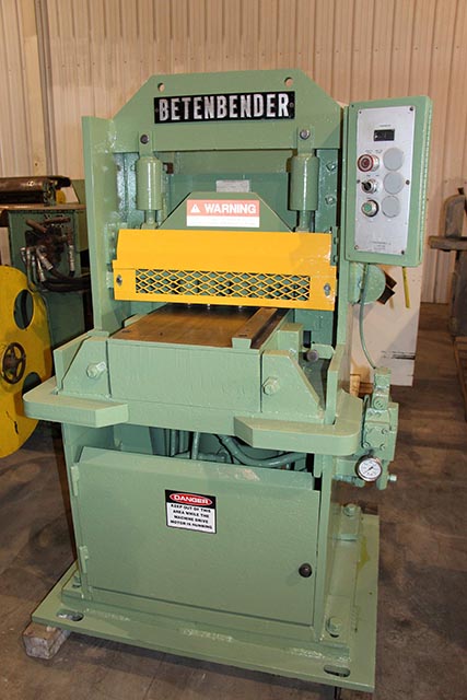 1/4" x 12" BETENBENDER ... PLATE SHEAR